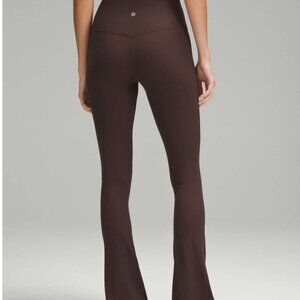 Lululemon Align Ribbed Mini-Flared Pant *Extra Short Espresso size 8